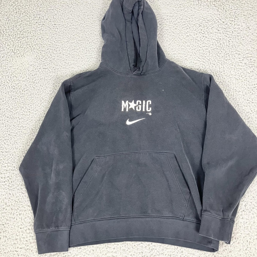 Orlando Magic Hoodie Sweatshirt Mens Large City NBA Basketball Nike‎ Fleece